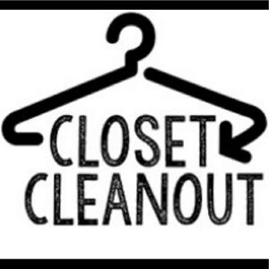CLEANING OUT MY CLOSET!